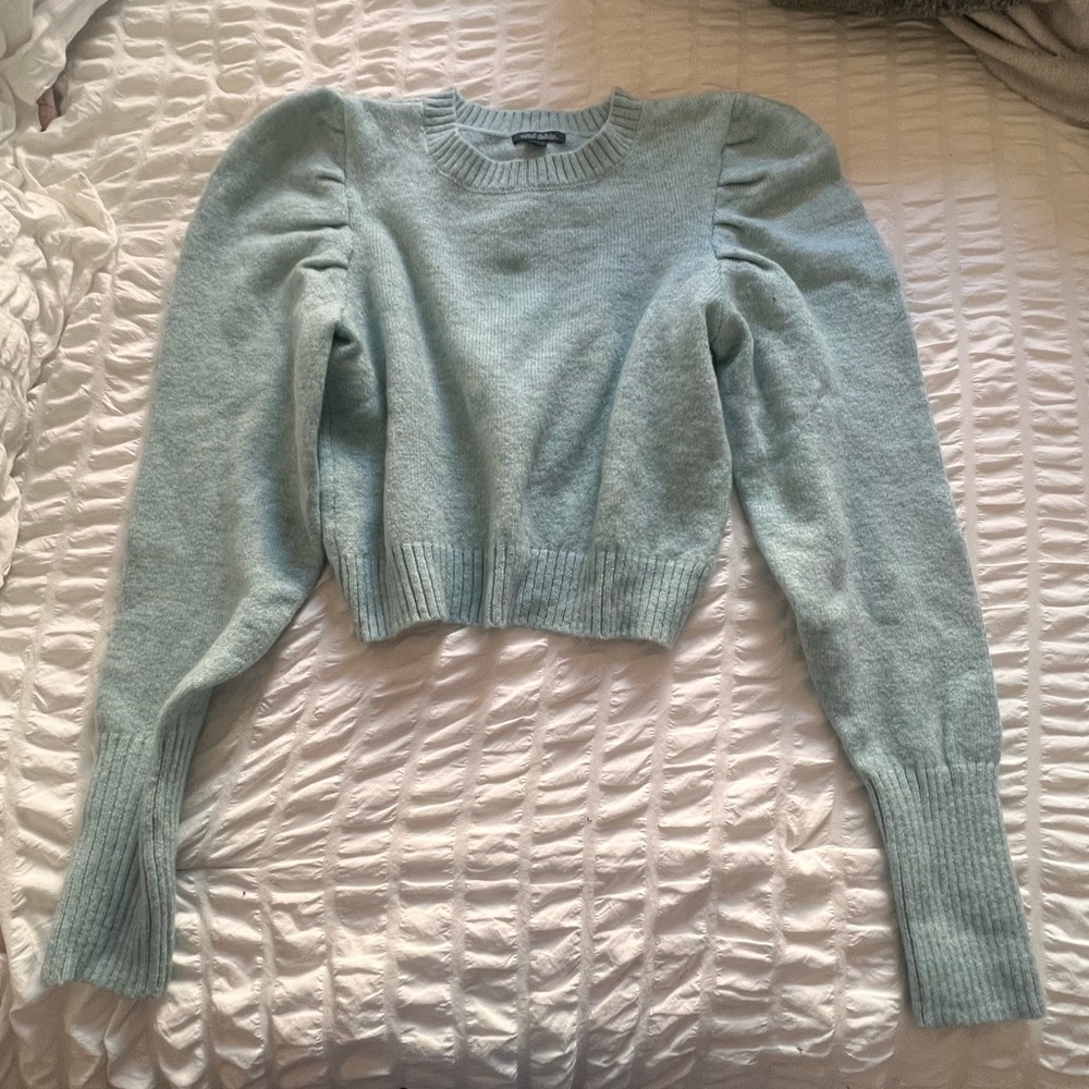 Wild Fable Soft Blue Crew Neck Sweater